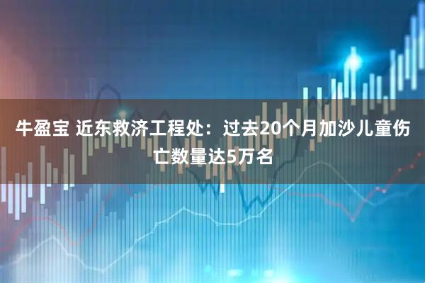牛盈宝 近东救济工程处：过去20个月加沙儿童伤亡数量达5万名