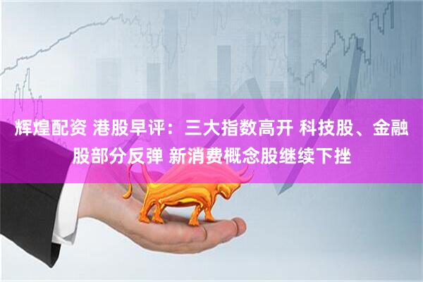 辉煌配资 港股早评：三大指数高开 科技股、金融股部分反弹 新消费概念股继续下挫