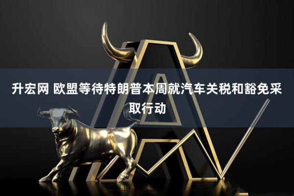 升宏网 欧盟等待特朗普本周就汽车关税和豁免采取行动