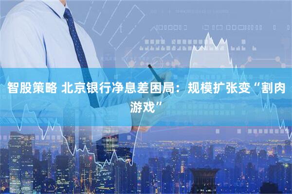 智股策略 北京银行净息差困局：规模扩张变“割肉游戏”